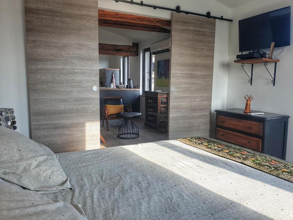 Ferienwohnung La Batie - Vue Imprenable - Amazing View - Parking Prive Vienne  Exterior foto
