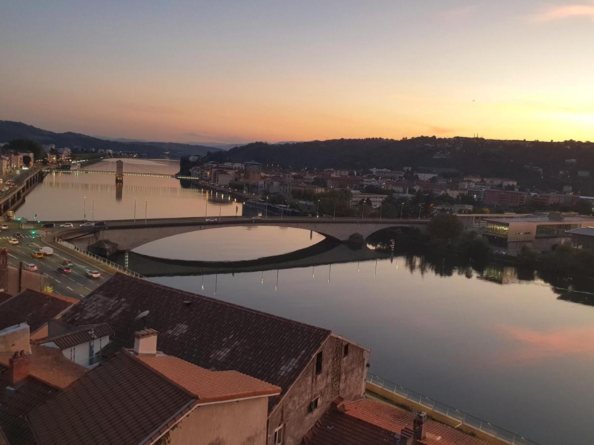 Ferienwohnung La Batie - Vue Imprenable - Amazing View - Parking Prive Vienne  Exterior foto