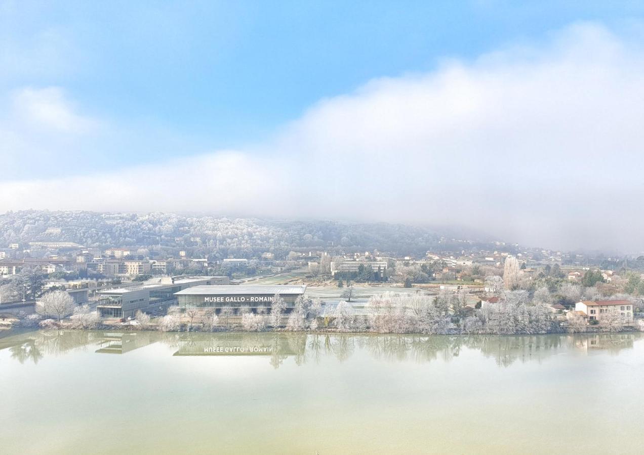 Ferienwohnung La Batie - Vue Imprenable - Amazing View - Parking Prive Vienne  Exterior foto